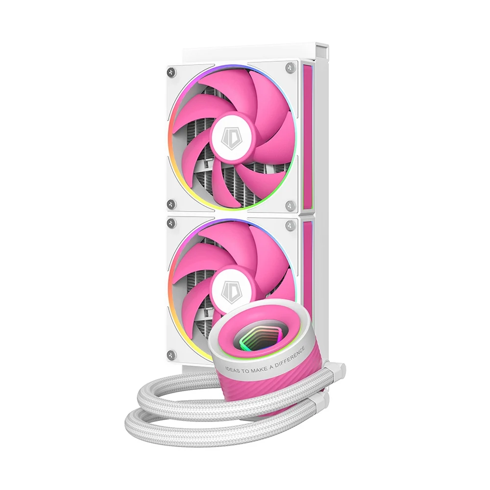 LIQUID COOLING (ชุดน้ำปิด) ID-COOLING FX 240 INF PINK SN2910251B140Y