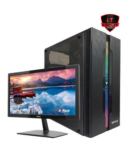 คอมประกอบมือสอง Intel Pentium E5400 / P5KPL-AM / DDR2 4 GB / SSD 128 GB / 580W / Venuz / Monitor 20 " 75 Hz / แถมฟรีเมาส์+คีย์บอร์ดมีสาย พร้อมใช้งาน