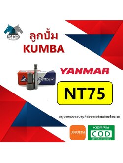 ลูกปั้ม NT75 (F5) ยี่ห้อ KUMBA สำหรับเครื่อง YANMAR