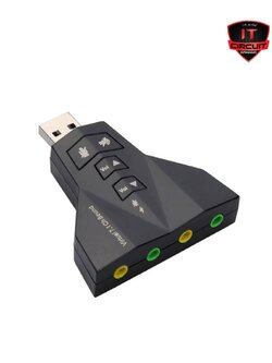 Virtual 7.1 Channel USB SOUND ADAPTER