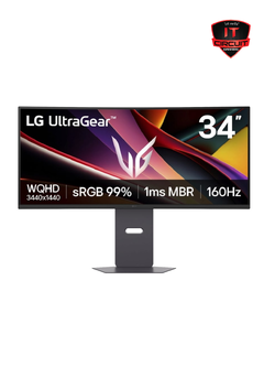 MONITOR (จอมอนิเตอร์) 34'' LG ULTRAGEAR 34G600A-B (VA ,HDMI, DP) CURVE 2K 160Hz SN151025B530Y