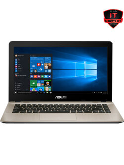 ASUS X441N / Intel Celeron N3350 / 4 GB / SSD 128GB / Onboard / Display 14.0"" LED / AC+Adapter 19V 1.75 A / ประกัน 1 เดือน โน้ตบุคมือสอง