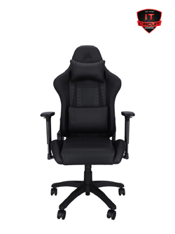 CHAIR (เก้าอี้เกมมิ่ง) CORSAIR TC100 RELAXED LEATHERETTE BLACK SN2910251B1299Y