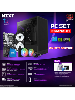 I5-14400F 10C/16T /3Y / KRAKEN 240 RGB [BLACK] /3Y / PRIME B760M-A WIFI-CSM /3Y / 32GB [16×2] 5600MHz [BLACK] /LT / 1TB M.2 PCIE /5Y / RTX 5060 1-Click OC 8GB GDDR7 /3Y / 750W 80 PLUS BRONZE /5Y / H5 FLOW [2024] [BLACK] /2Y SN2910251B10887Y