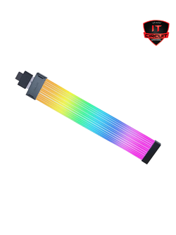 SLEEVED CABLE (สายถัก) LIAN LI STRIMER WIRELESS 24P CONTROLLER INCLUDED - BLACK