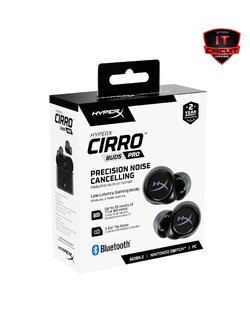 TRUE WIRELESS (หูฟังไร้สาย) HYPERX EARBUDS CIRRO BUDS PRO TURE WIRELESS EARBUDS