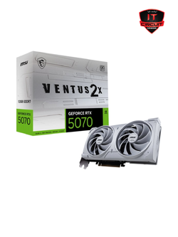 VGA (การ์ดจอ) MSI GEFORCE RTX 5070 VENTUS 2X WHITE OC - 12GB GDDR7 SN271025B600Y