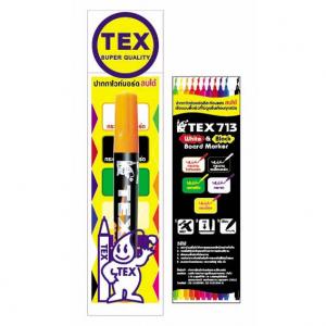 TEX 713 ปากกาไวท์บอร์ด สีสะท้อนแสง