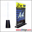 ป้ายเมนูอะคริลิกตั้งโต๊ะ ขนาด A4 - Acrylic Desktop Poster Stand Size A4