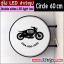 ตู้ไฟสำเร็จรูป LED แบบกลม(Circle) 2 หน้า LED Light box 60 cm