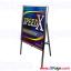 ป้ายตั้งหน้าร้าน A-Frame / V-Stand 60x80cm ด้านเดียว รุ่นคลาสสิก