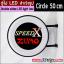ตู้ไฟสำเร็จรูป LED แบบกลม(Circle) 2 หน้า LED Light box 50 cm