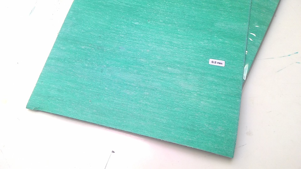 ปะเก็นแผ่น ปะเก็นหนังไก่ ขนาด .5 ม 25*42 ซม