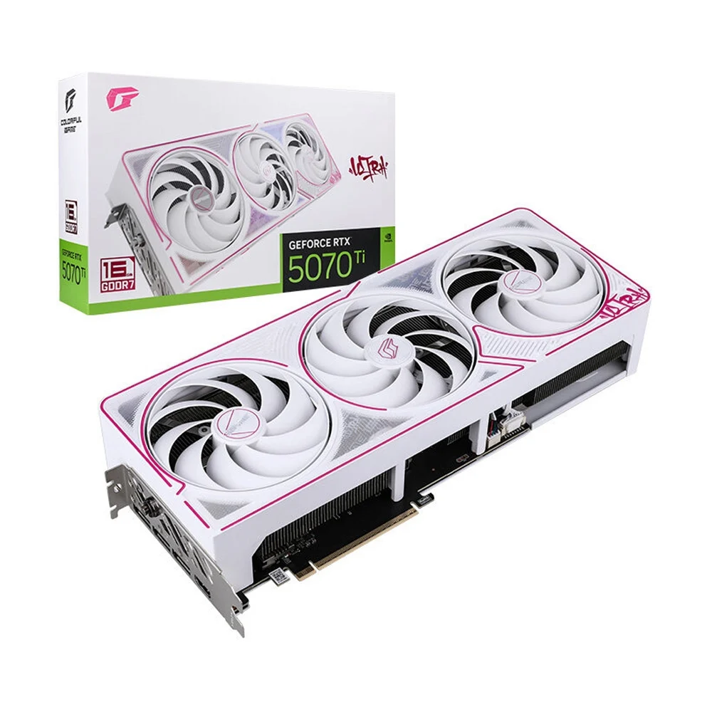 VGA(การ์ดจอ) GALAX GEFORCE RTX 5070 TI 1-CLICK OC - 16GB GDDR7