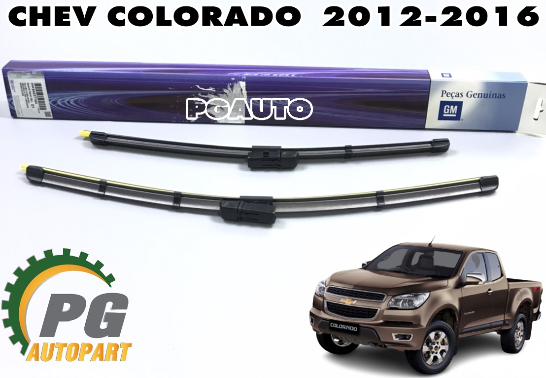 ใบปัดน้ำฝนหน้า LH/RH CHEVROLET COLORADO ปี 2012-2016 (1 คู่) แท้ / รูปจริง