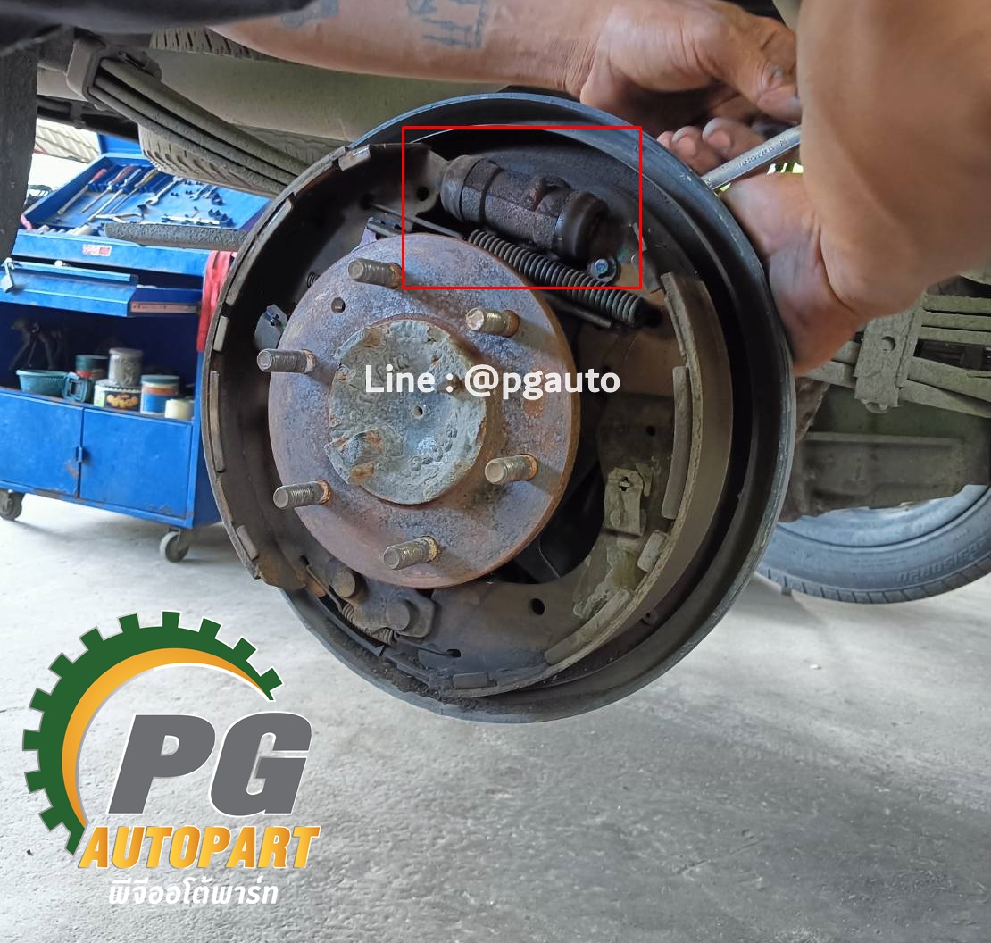 กระบอกสูบเบรคหลัง LH/RH FORD RANGER T6 2012-2014 (1ตัว) แท้ / รูปจริง
