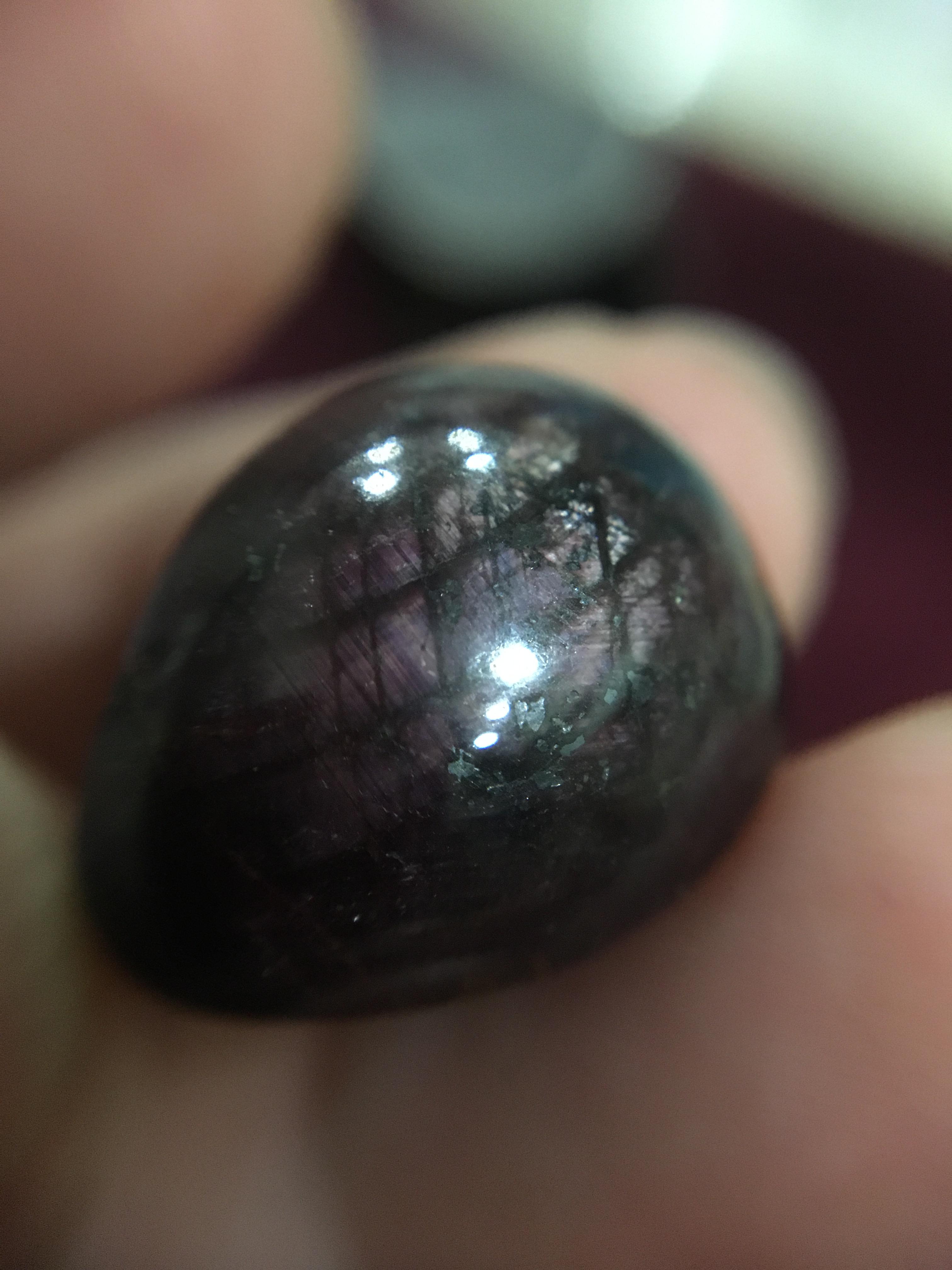 (พลอยแท้สวยแปลกน่าสะสม)ทับทิมแท้ 33 กะรัต มีปุย ลายผลึกสวยงามลึกลับ ไม่พอใจยินดีคืนเงินจ้า