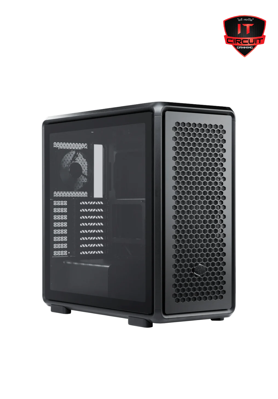 ATX CASE (เคส) (NP) COOLER MASTER MASTERFRAME 600 BLACK (MF600-KGNN-S00) SN181025B730Y
