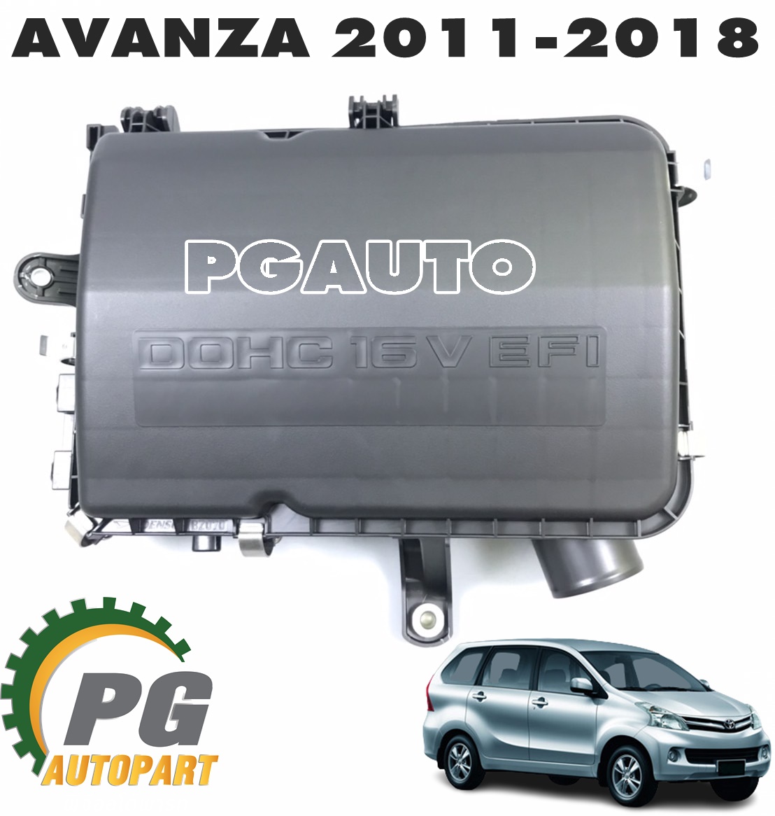 หม้อกรองอากาศทั้งลูก TOYOTA AVANZA ปี 2011-2018 ( 1 ชุด) แท้ / รูปจริง