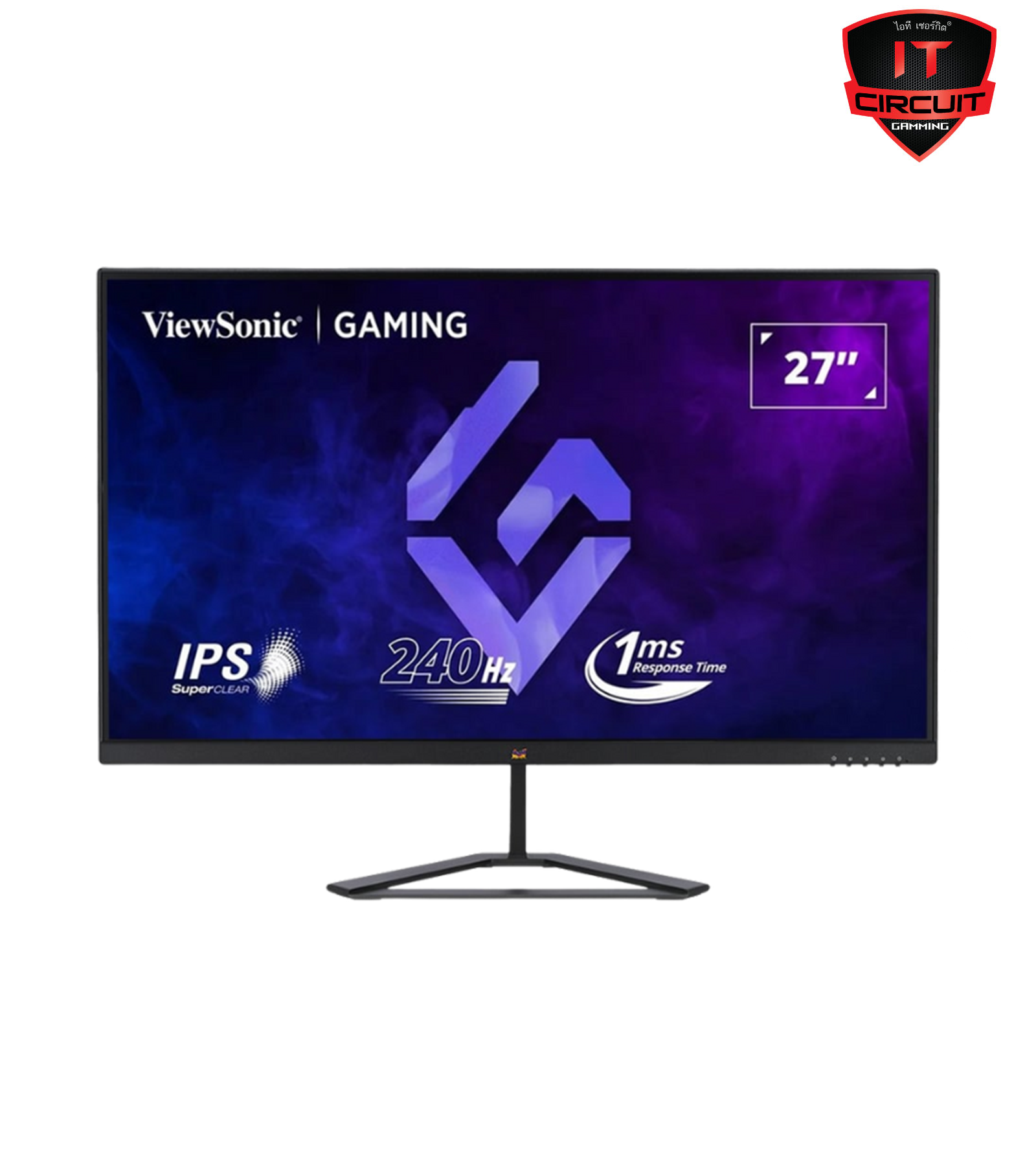 MONITOR (จอมอนิเตอร์) VIEWSONIC VX2779A-HD-PRO - 27 INCH IPS FHD 240 Hz AMD FREESYNC