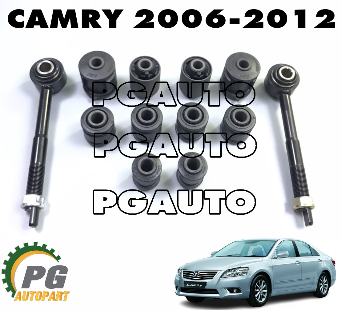 ชุดเปลี่ยนบู๊ชคานหลัง TOYOTA CAMRY ACV40-41 ปี 2006-2012 (รูปจริง) (1 ชุด = 12 ชิ้น)