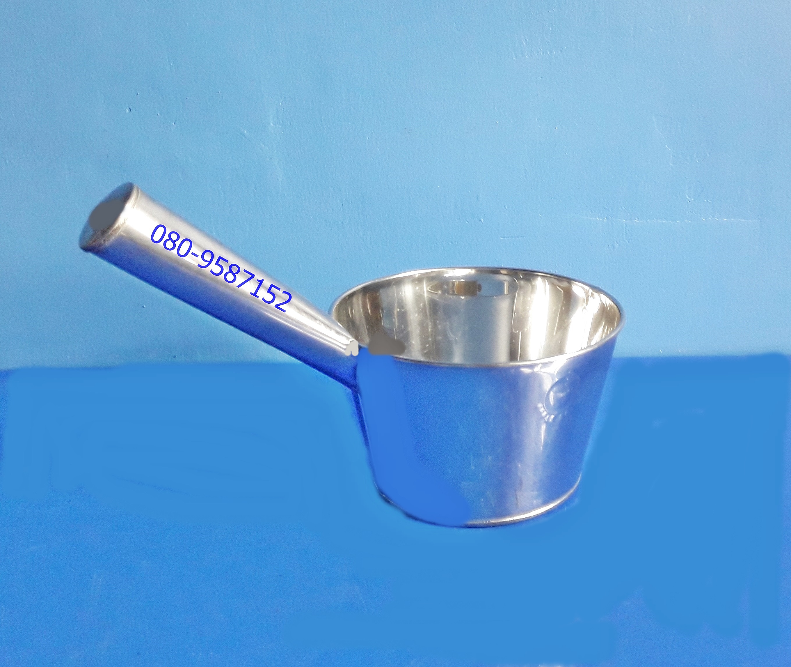 กระบวยตักโจ๊ก-สแนตเลส ขนาดใหญ่ 8 นิ้ว