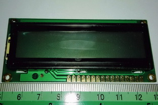 LCD 16 Chars x 1 Line