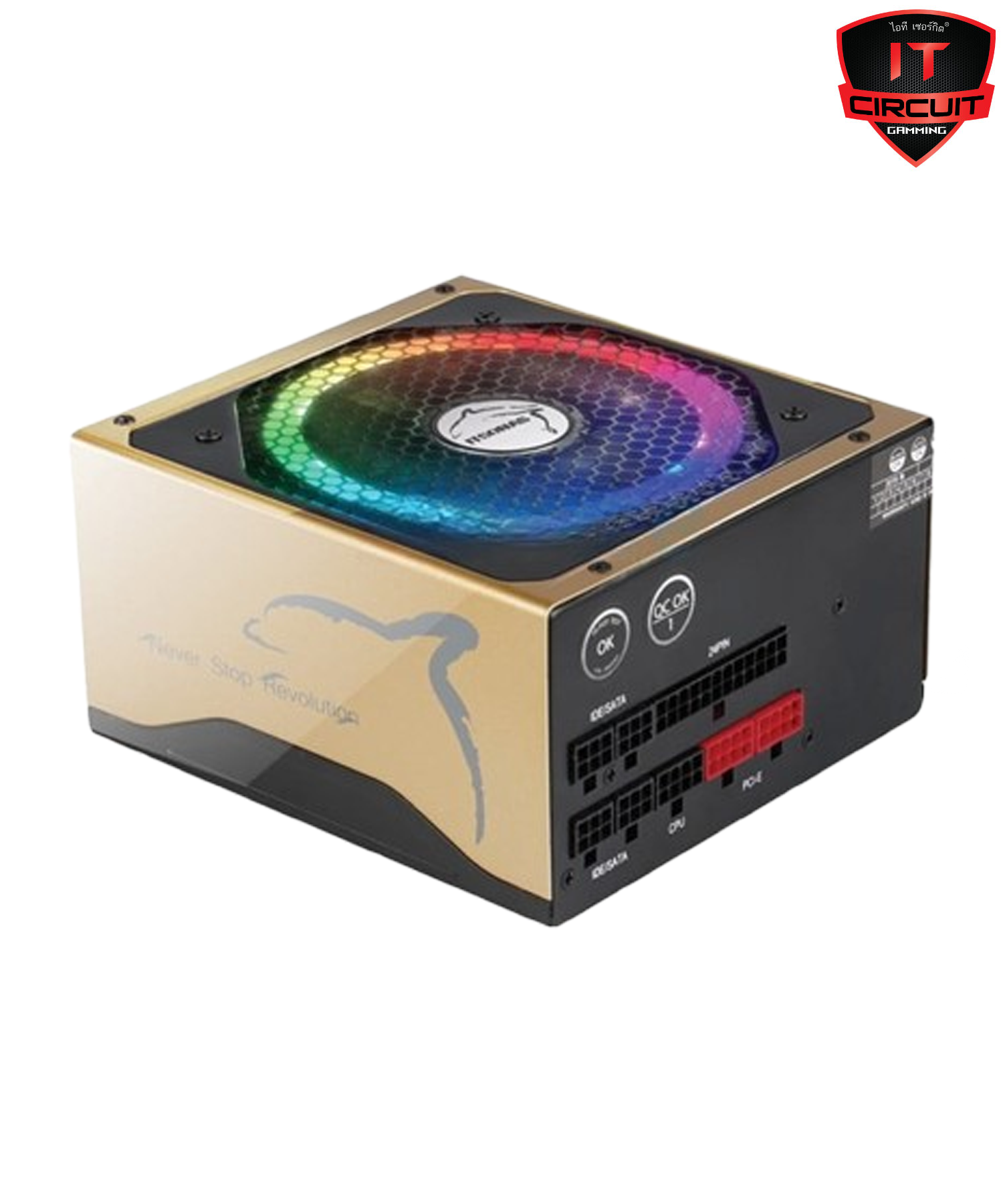 POWER SUPPLY (อุปกรณ์จ่ายไฟ) (80+ BRONZE) 700W ITSONAS AURORA ARGB
