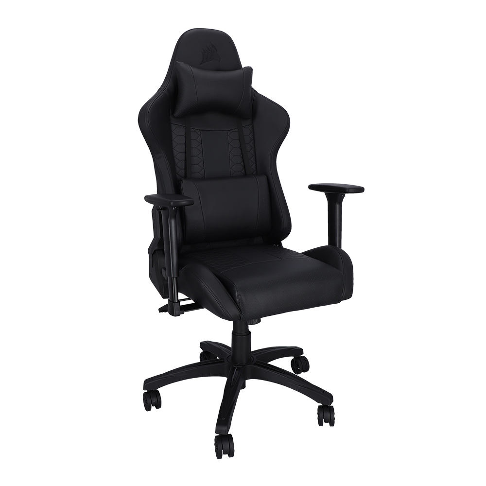 CHAIR (เก้าอี้เกมมิ่ง) CORSAIR TC100 RELAXED LEATHERETTE BLACK SN2910251B1299Y