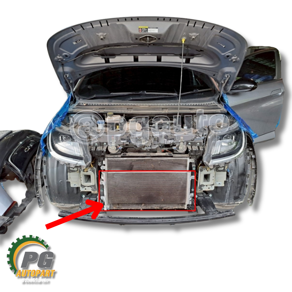 ชุดคอนเดนเซอร์(แผงแอร์) CONDENSER ASSEMBLY BYD DOLPHIN EV100% (1ชิ้น) แท้ / รูปจริง ขายอะไหล่รถไฟฟ้า