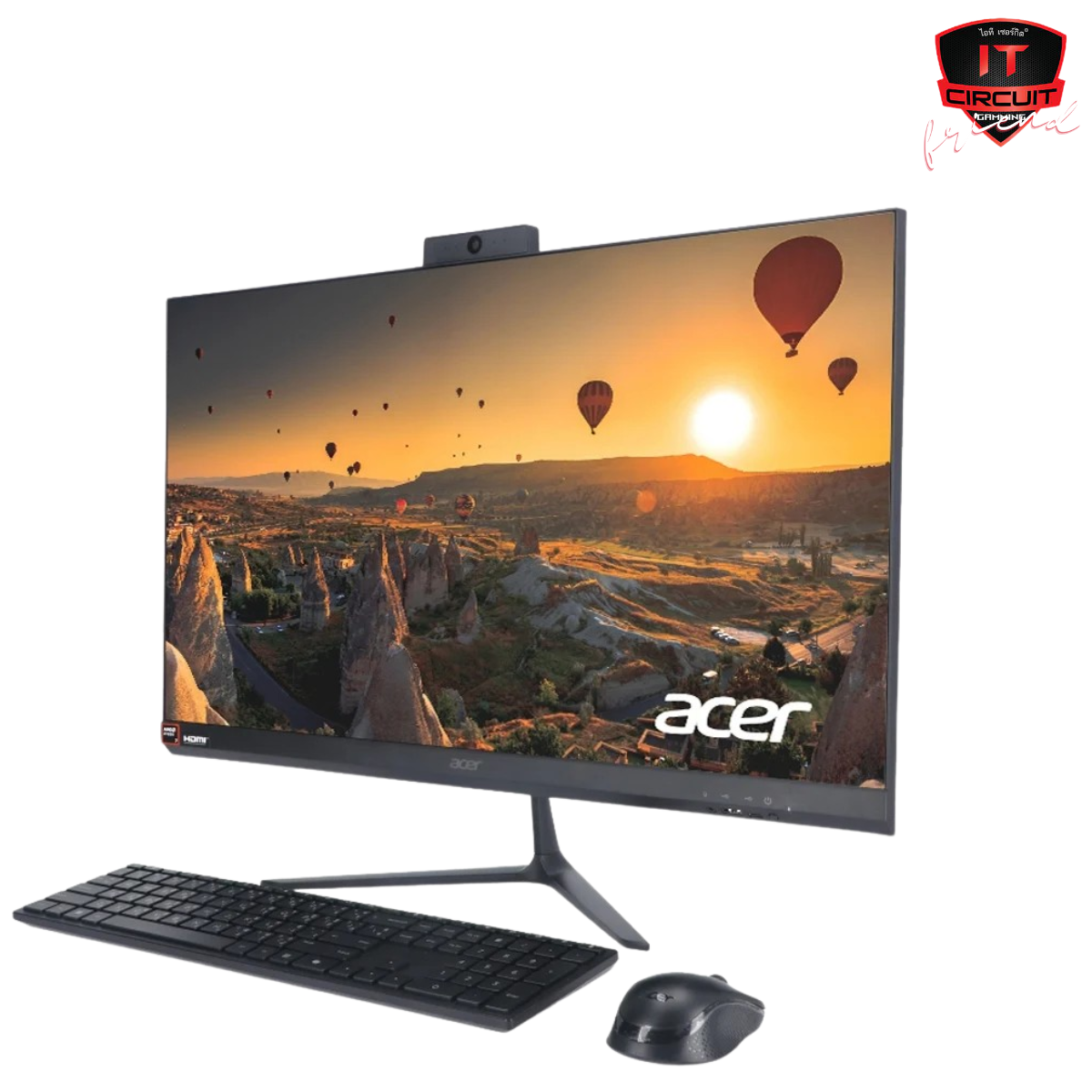 AIO (ออลอินวัน) Acer Aspire C27-2G-R7816G0T27Mi/T001