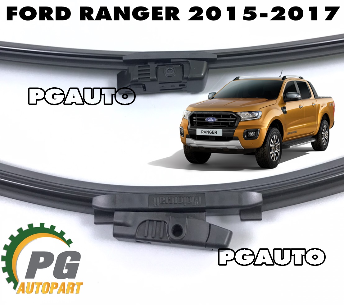ใบปัดน้ำฝน LH-RH FORD RANGER T7 ปี 2015-2017 (1ชุด = 2 ชิ้น) แท้ / รูปจริง