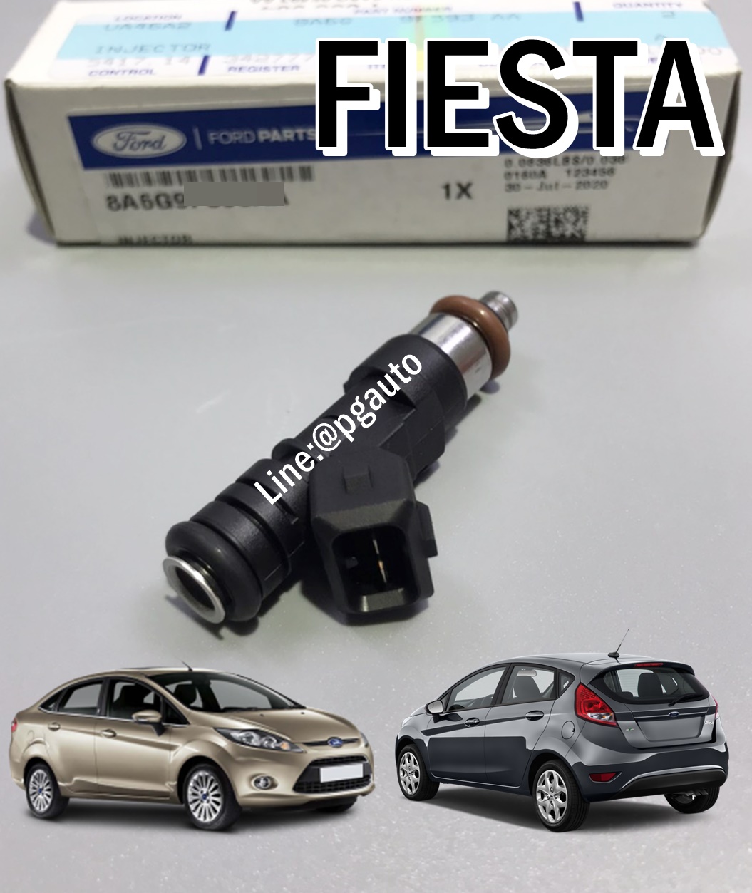 พรีออเดอร์ 1 วัน*หัวฉีด ฟอร์ดเฟียสต้า 1.4/1.5/1.6 FORD FIESTA (1 ชิ้น) / แท้ศูนย์