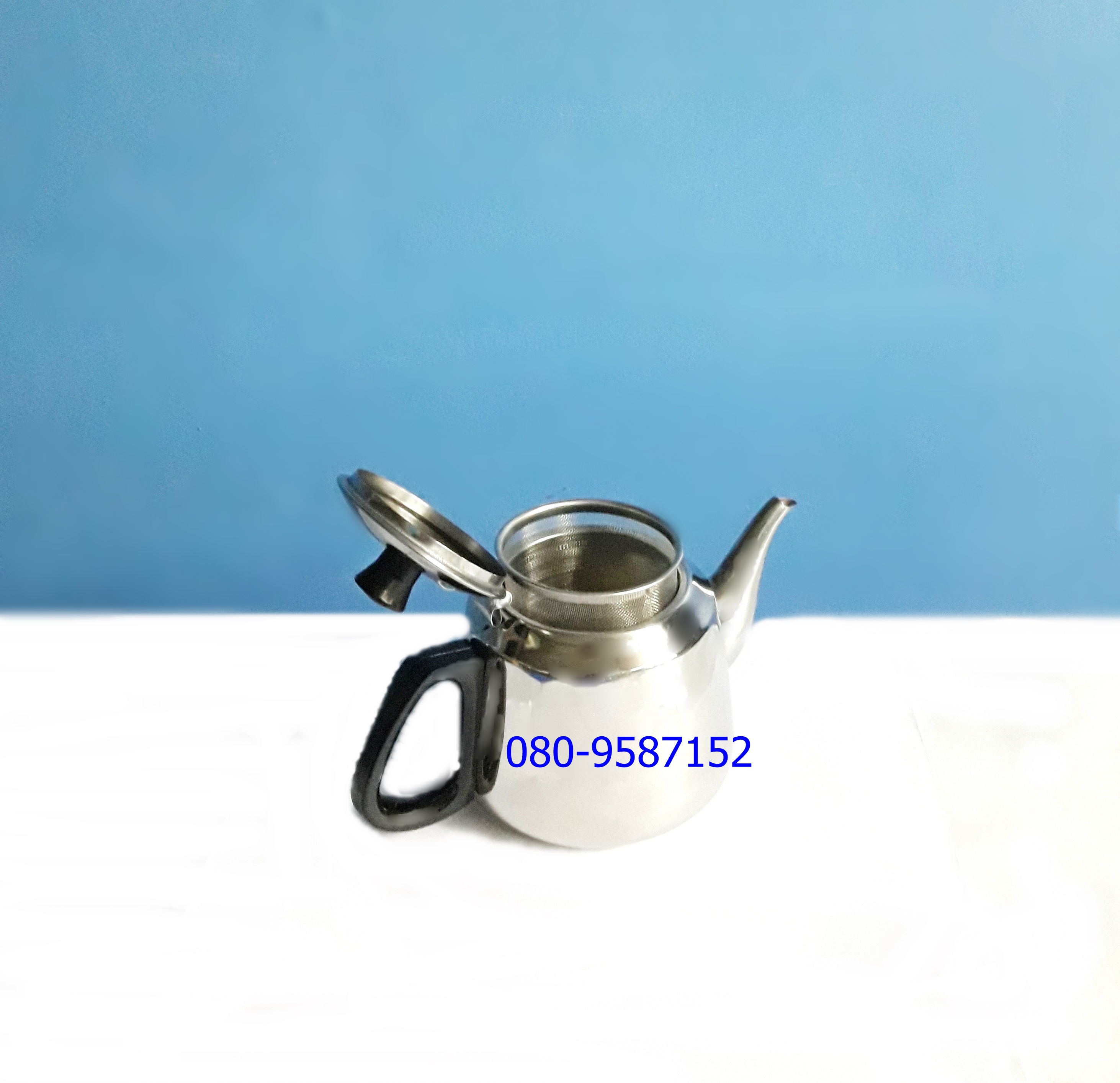 กาสแตนเลสชงชา มีไส้กรอง ขนาด 1000 มิลลิลิตร