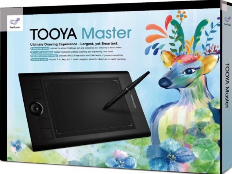 เมาส์ปากกา Penpower รุ่น TOOYA Master (Win/Mac)