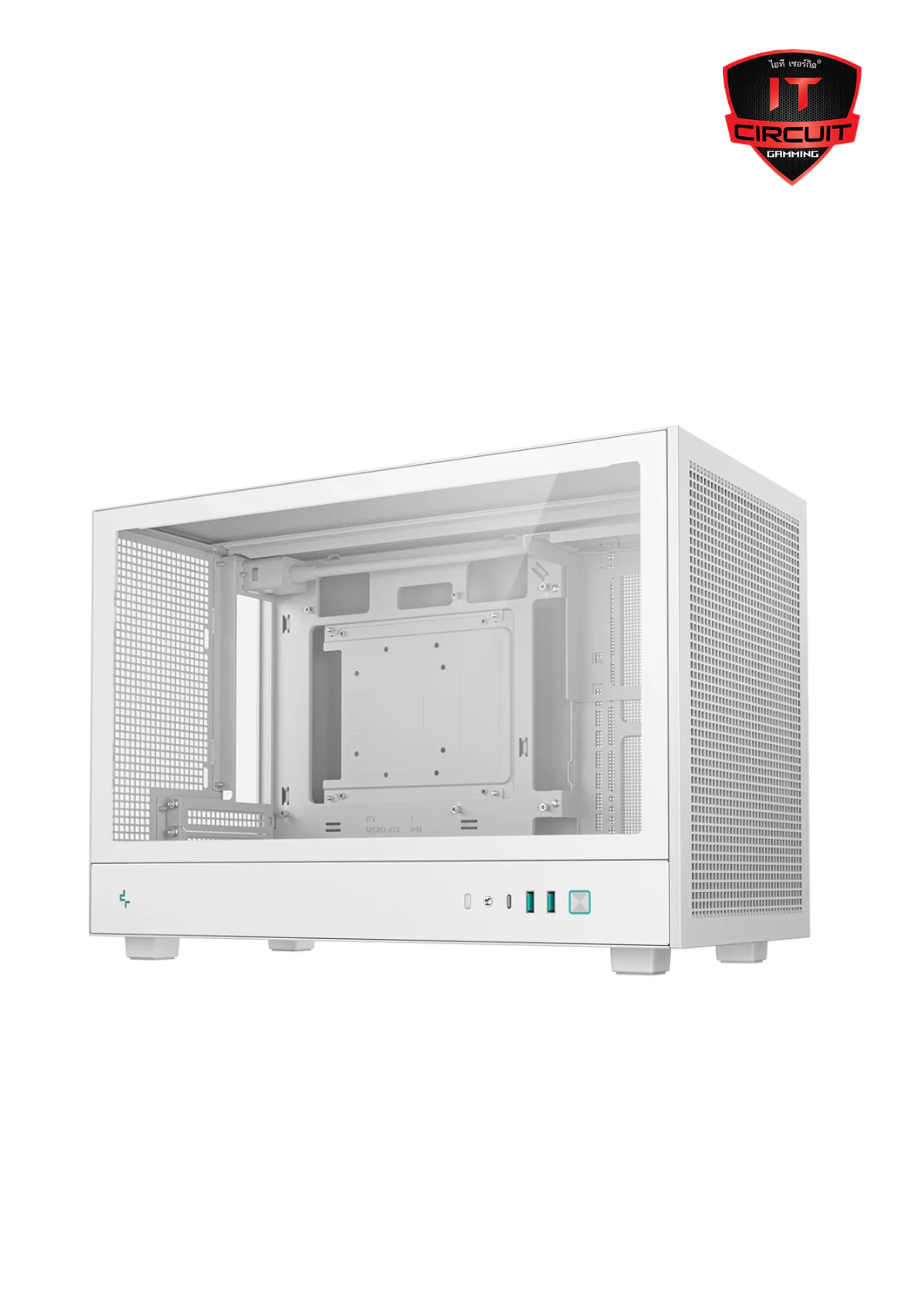 mATX CASE (เคส) (NP) DEEPCOOL CH260 WHITE SN011025T310H