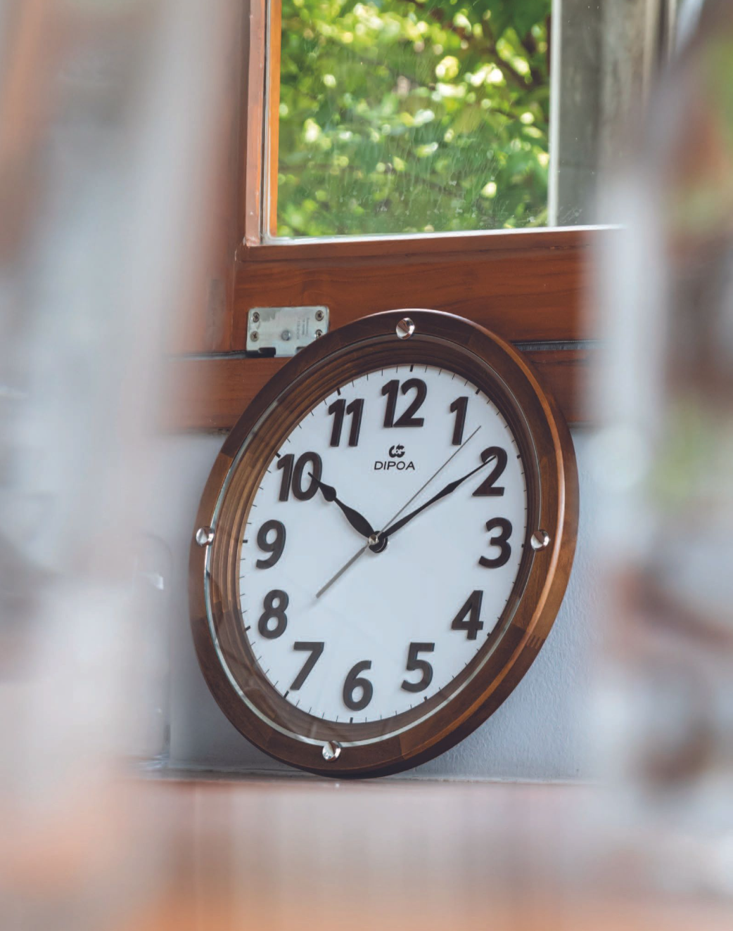 นาฬิกาแขวนผนัง นาฬิกาติดผนัง DIPOA รุ่นWN104DB