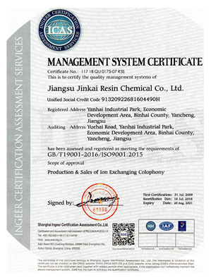 สารกรองน้ำเรซินBestion Resin cation25 Lite