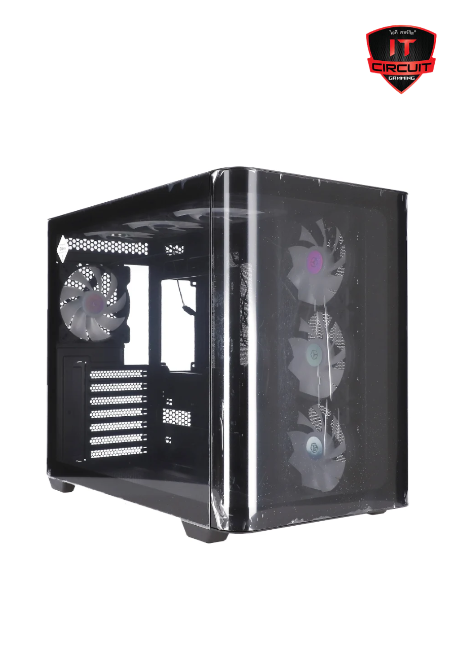ATX CASE (เคส) (NP) COLD COOL CASE C6 BLACK FAN*7 SN181025B180Y