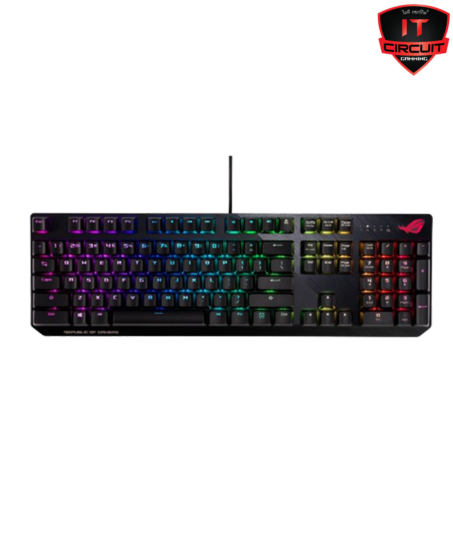 KEYBOARD ASUS XA05 ROG STRIX SCOPE RX - BLUE-SWITCH [TH]