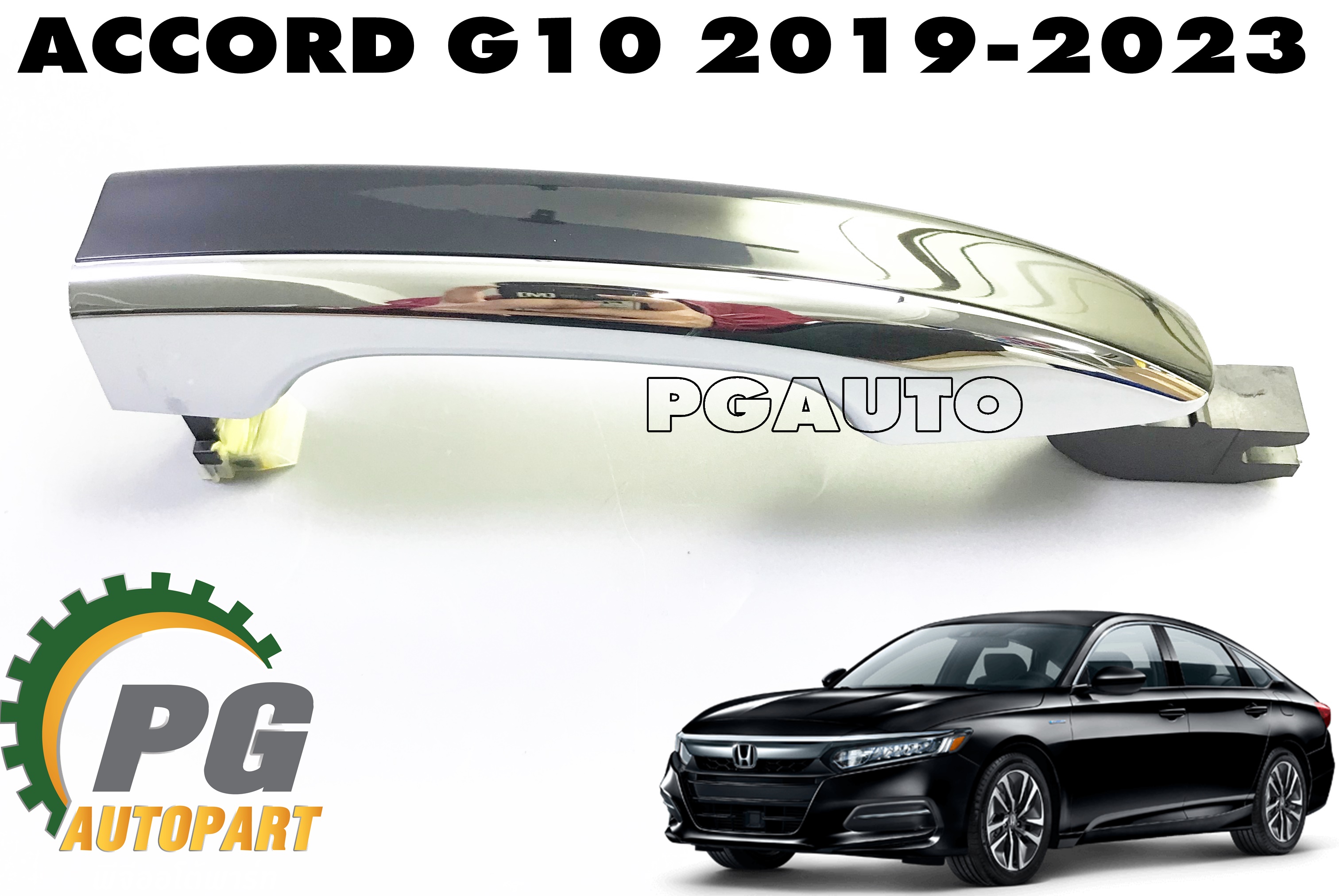 มือเปิดนอกหลัง LH HONDA ACCORD G10 ปี 2019-2023 (1 ชิ้น) แท้ / รูปจริง