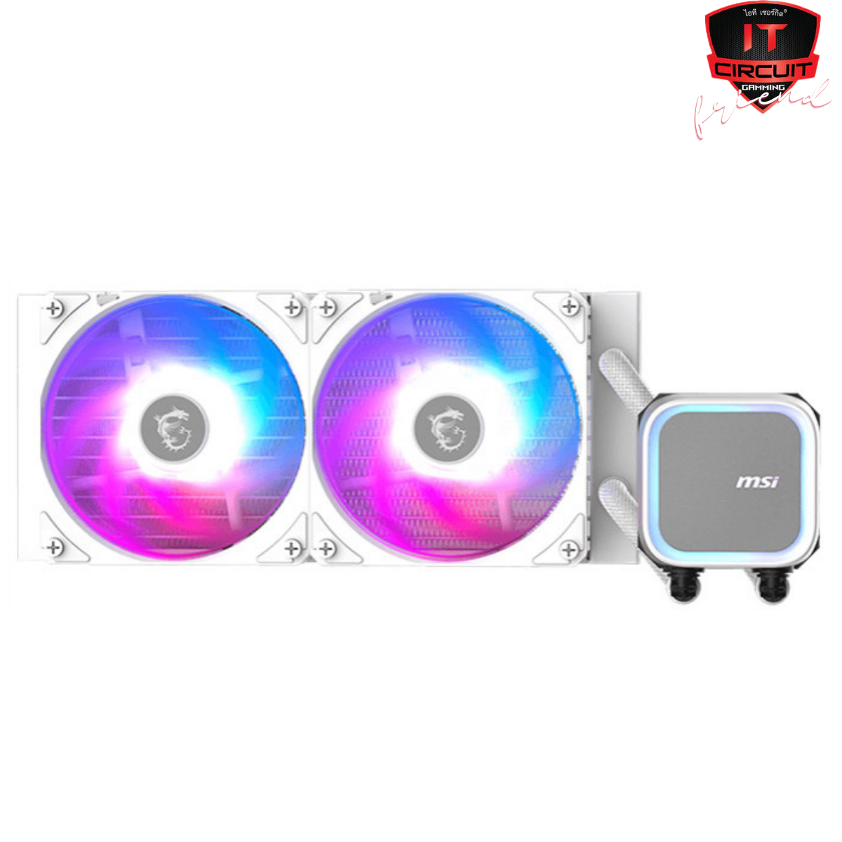 LIQUID COOLER (ชุดน้ำปิด) MSI MAG CORE LIQUID A13 240 WHITE