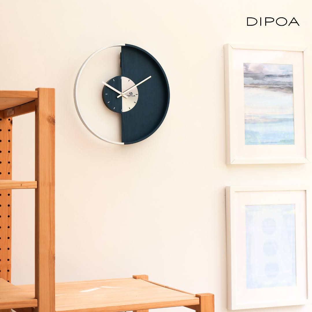 นาฬิกาแขวนผนัง นาฬิกาติดผนัง DIPOA รุ่นWN117BU