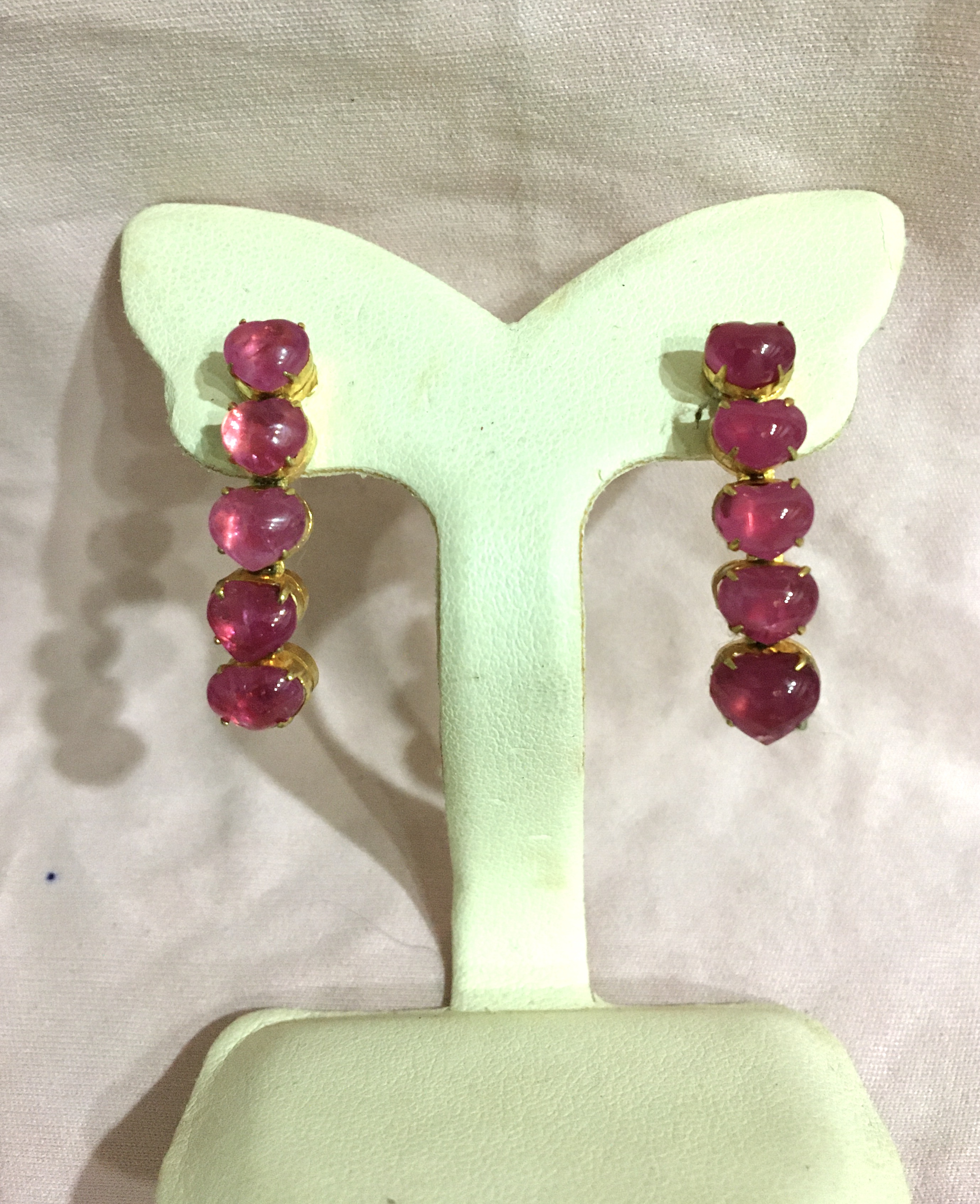 (ราคาพิเศษม๊าก)ทับทิมแท้ รูปหัวใจ สีหวานเว่อร์ ขนาดกำลังดี ยกเซต 10 เม็ด สุดคุ้ม ไม่พอใจยินดีคืนเงิน