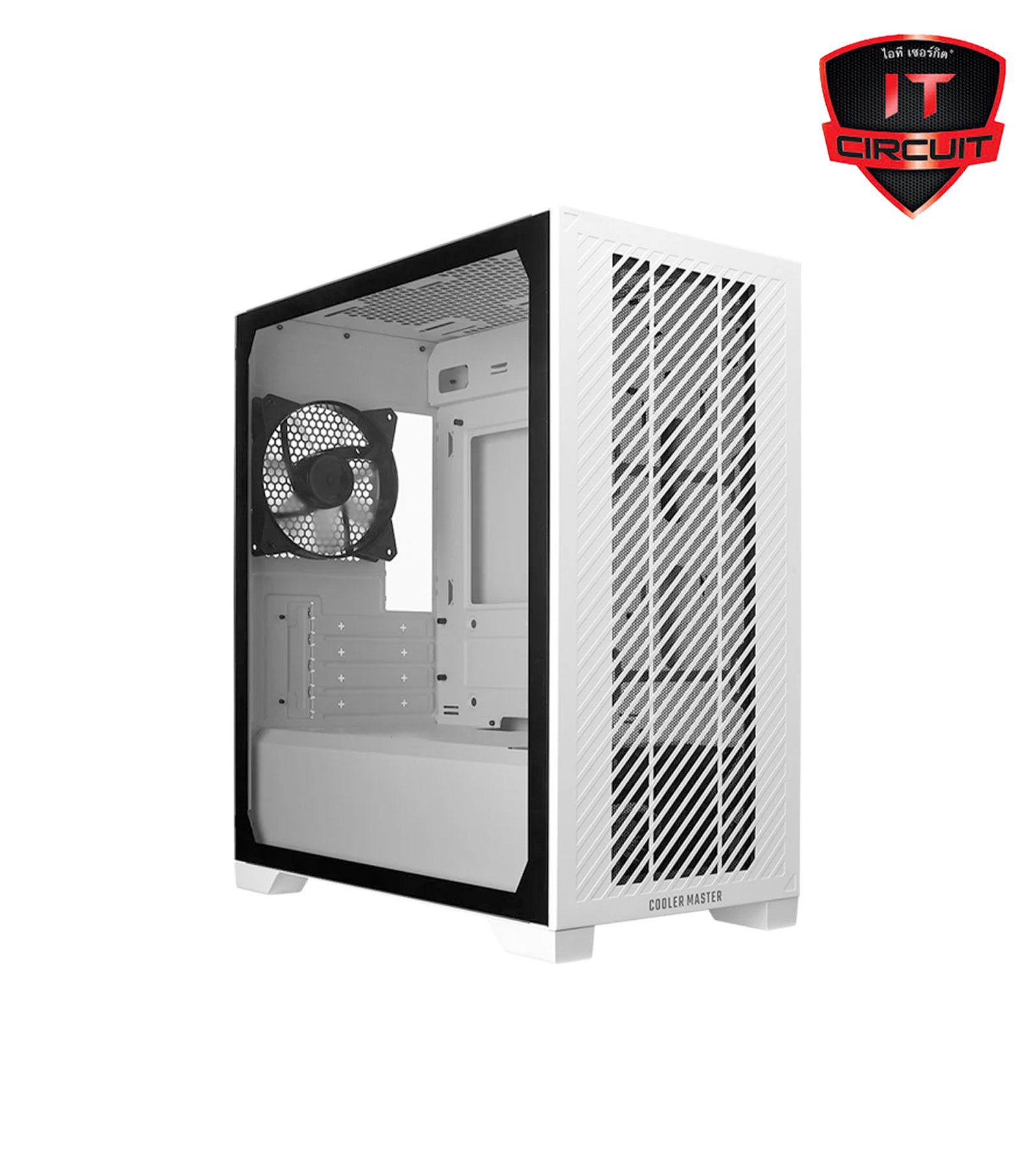 mATX CASE (NP) COOLER MASTER ELITE 301 LITE WHITE