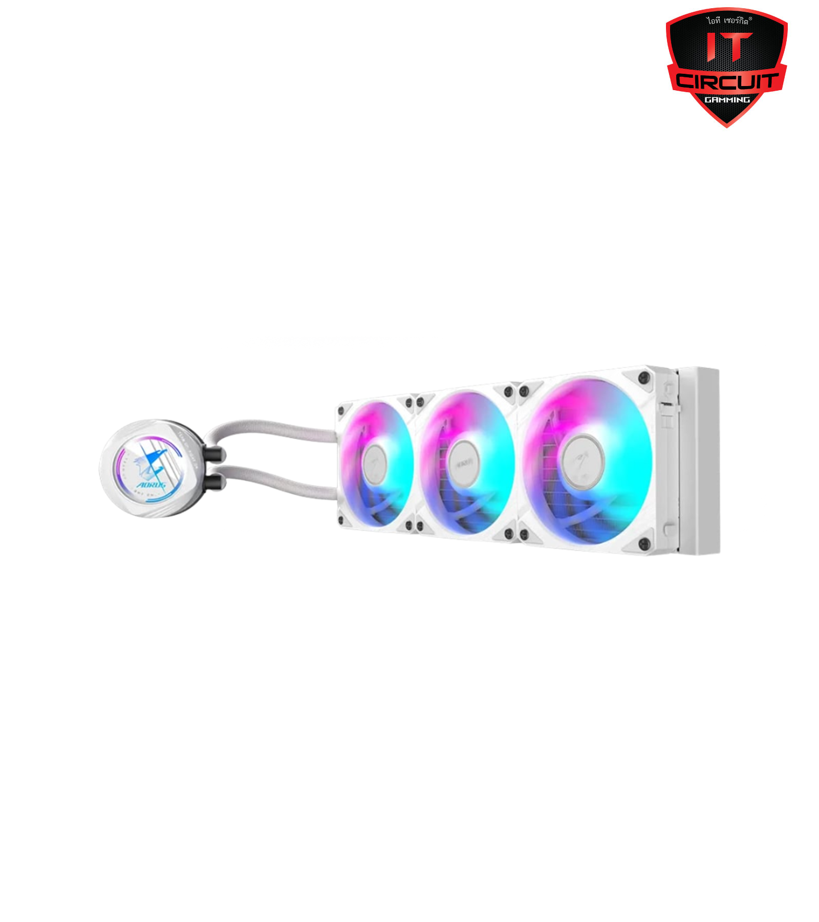 LIQUID COOLING (ชุดน้ำปิด) GIGABYTE AORUS WATERFORCE II 360I ICE
