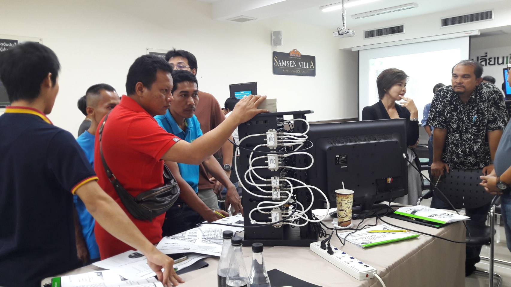 งานระบบดิจิตอลตึก หอพัก โรงแรม ถูก wutsat98