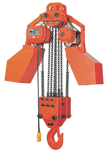 รอกโซ่ไฟฟ้า 20 ตัน 1 สปีด ขึ้น-ลง ไฟ 3เฟส380โวลต์ ยกสูง 3 เมตริ ยี่ห้อ Cheng Day/Electric Chain Hoist 20 tons.1 Speed