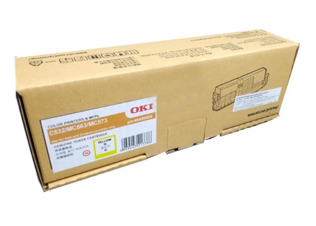 OKI 46490505 TN C532-Y Yellow