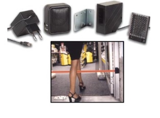 เครื่องนับคน ด้วยเซนเซอร์อินฟาเรต รุ่น PEM7D (COUNTER FOR MINI IR SECURITY SYSTEM)